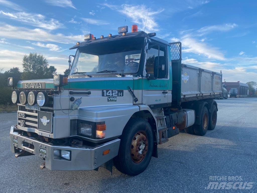 Scania 142 Billenő teherautók