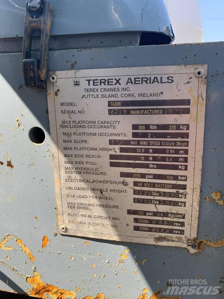 Terex TA33 Karos emelők