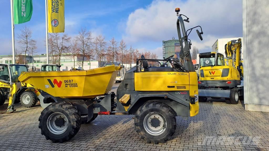 Wacker Neuson DV60 Mezei dömperek