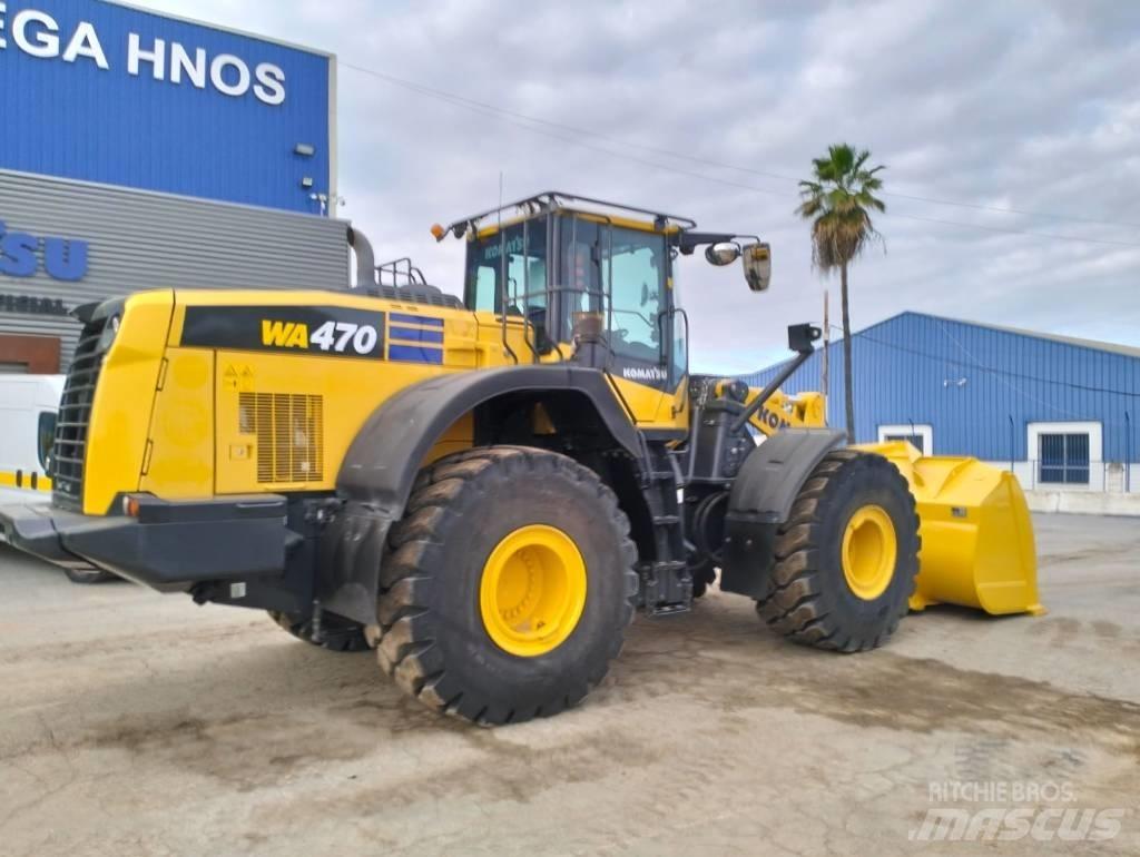 Komatsu WA 470-8EO Gumikerekes homlokrakodók