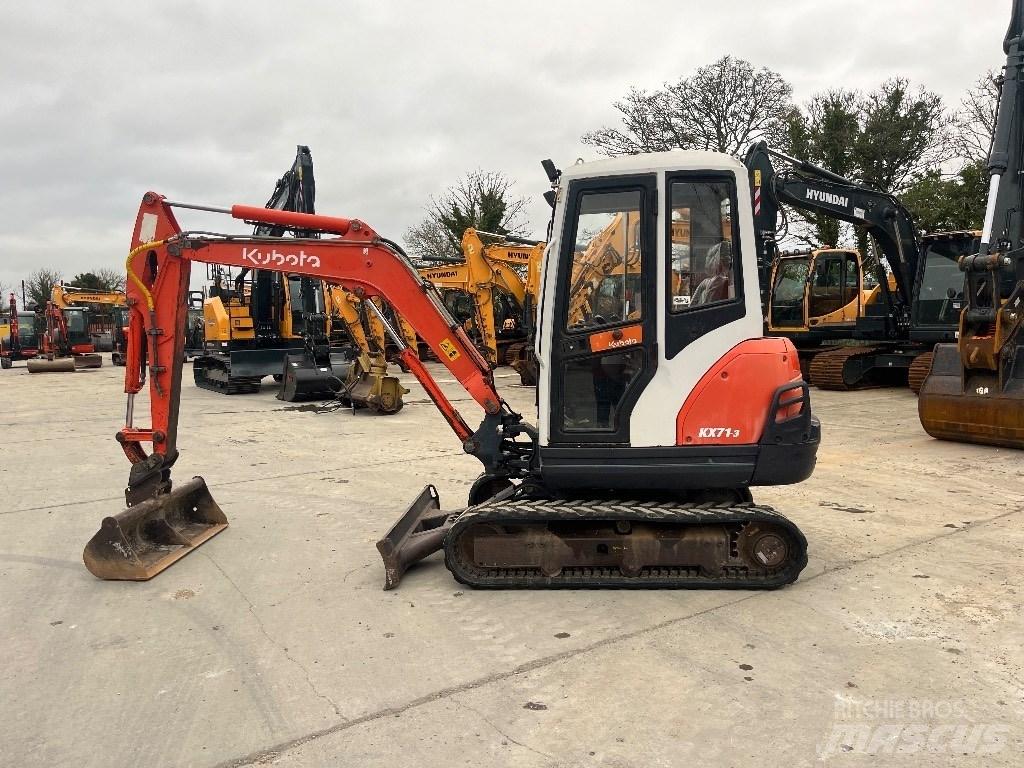 Kubota KX 71-3 Mini kotrók < 7t
