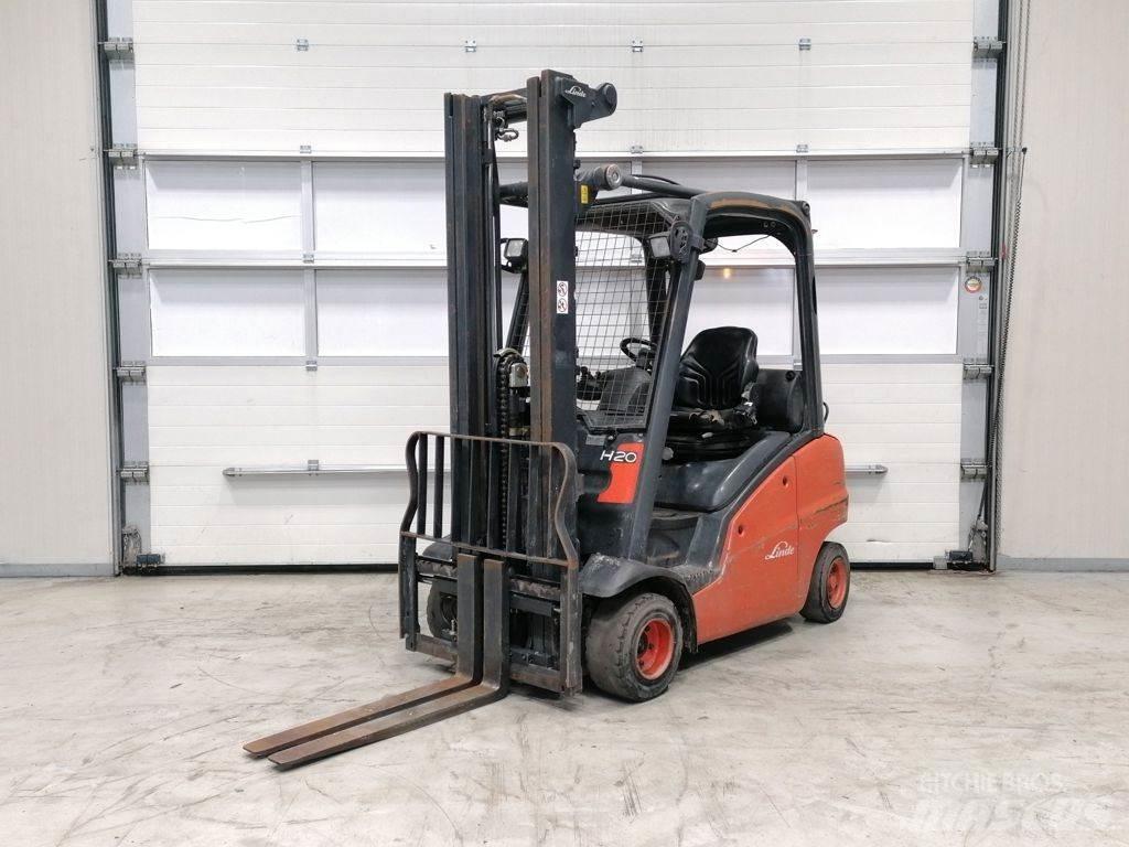 Linde H20T-02 Gázüzemű targoncák