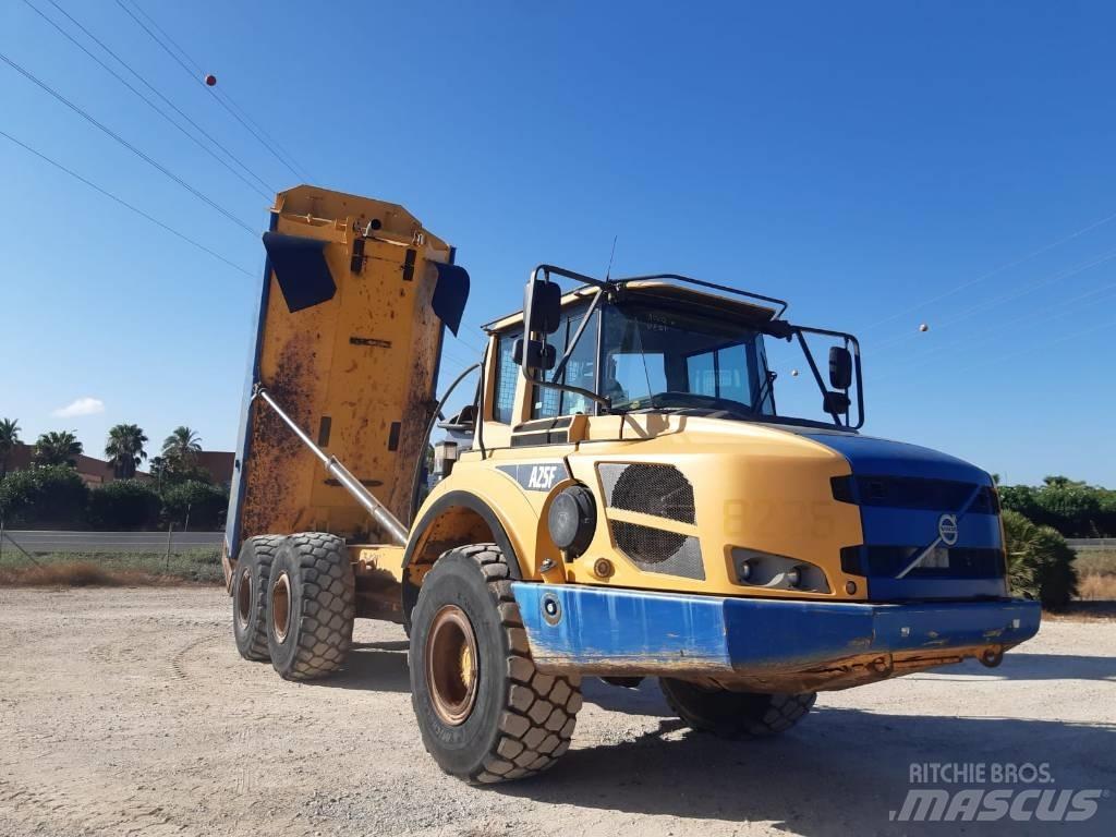 Volvo A 25 F Csuklósdömperek