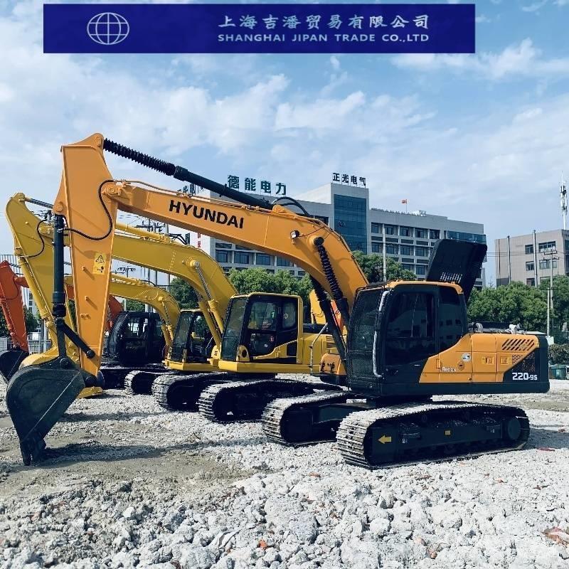 Hyundai R220 Lánctalpas kotrók