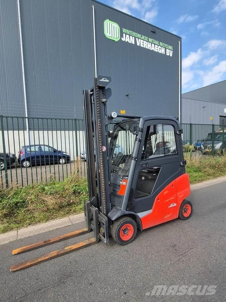 Linde h16t-01 Gázüzemű targoncák