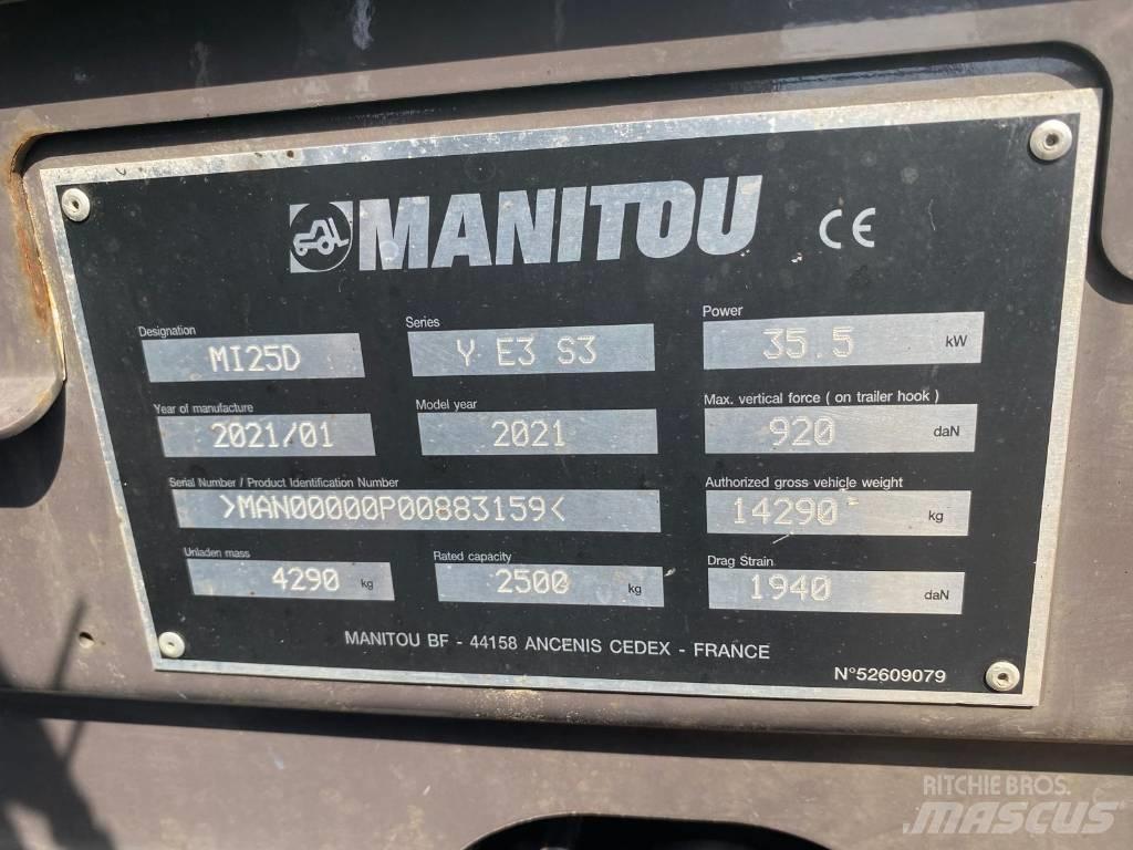 Manitou Mi25D Dízel targoncák