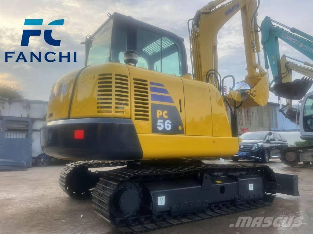 Komatsu PC 56 Mini kotrók < 7t