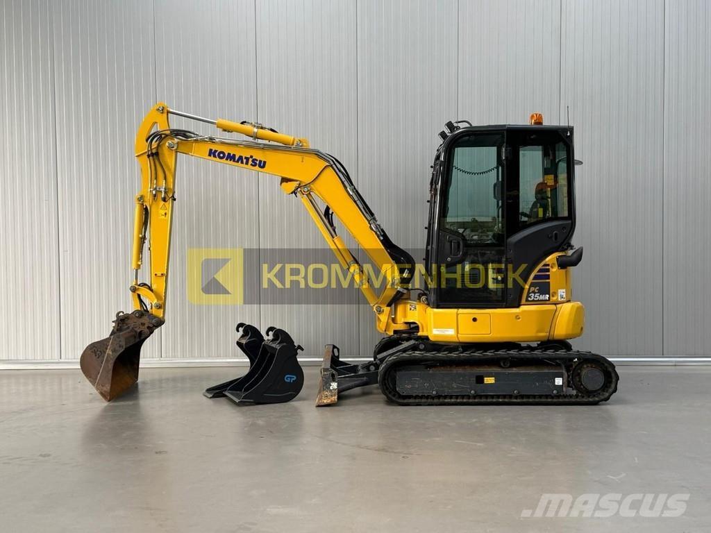 Komatsu PC 35 MR-5 Mini kotrók < 7t