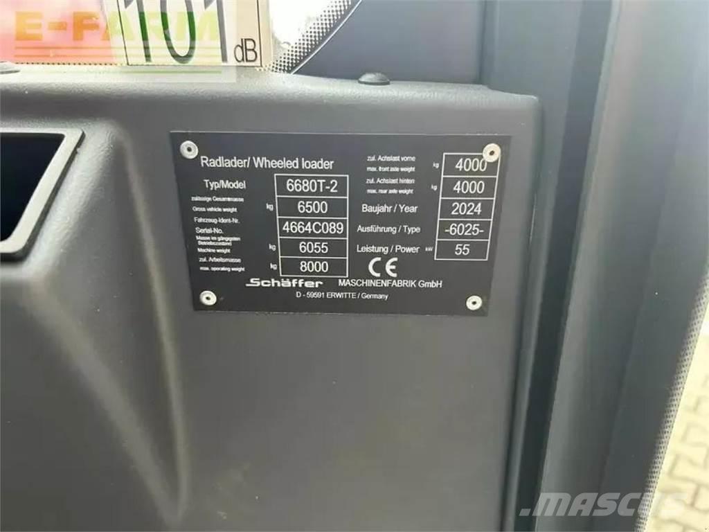 Schäffer 6680 t-2 Mini kotrók < 7t