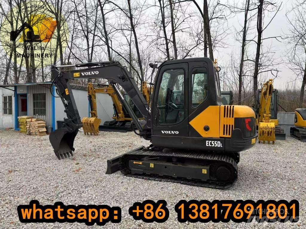 Volvo EC 55D Mini kotrók < 7t