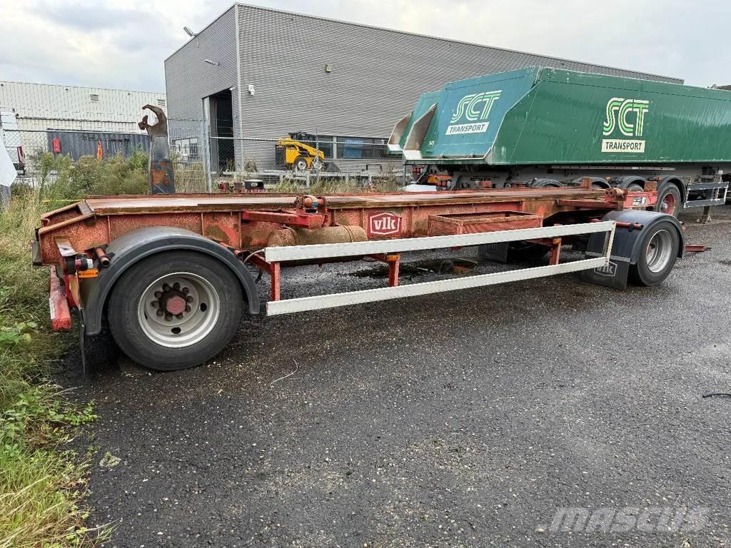 MOL 2 AS Konténer keret / Konténeremelő pótkocsik