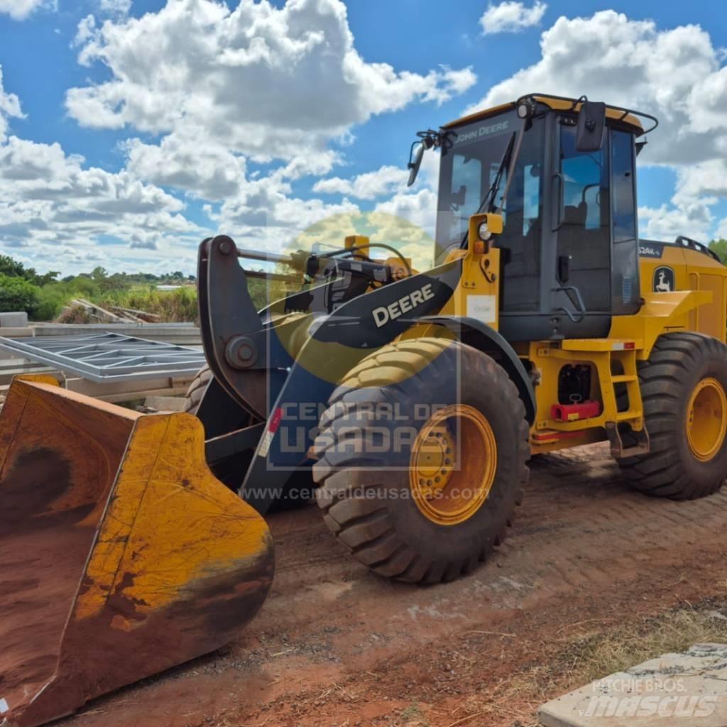 John Deere 524 K - II Gumikerekes homlokrakodók