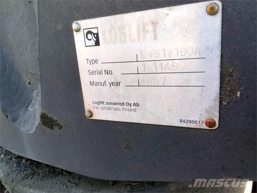 Loglift L181V Betakarító daruk