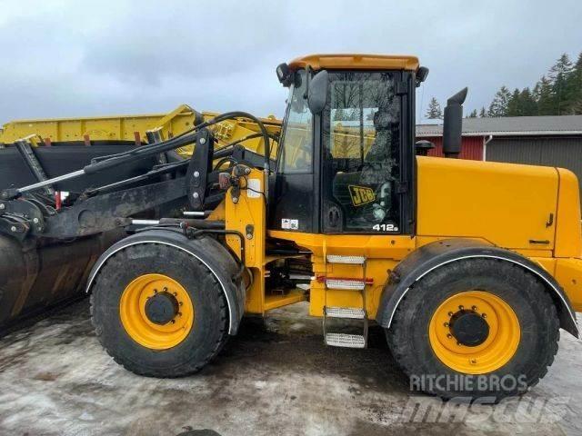 JCB 412 S Gumikerekes homlokrakodók
