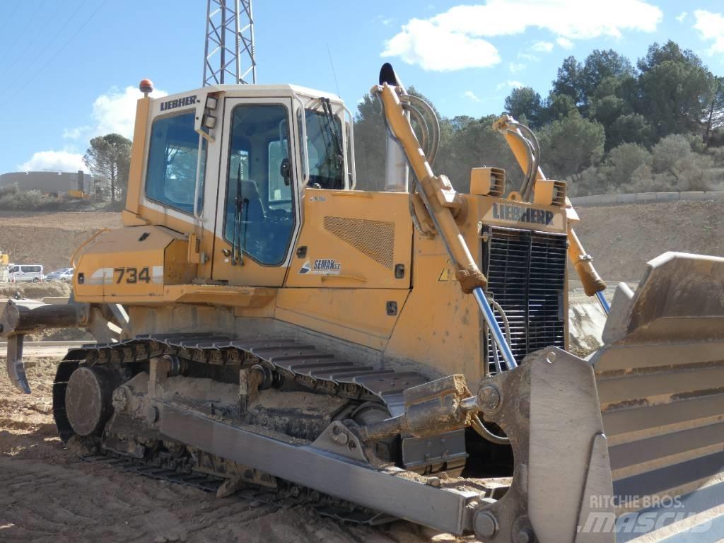 Liebherr 734 LGP lánctalpas dózerek