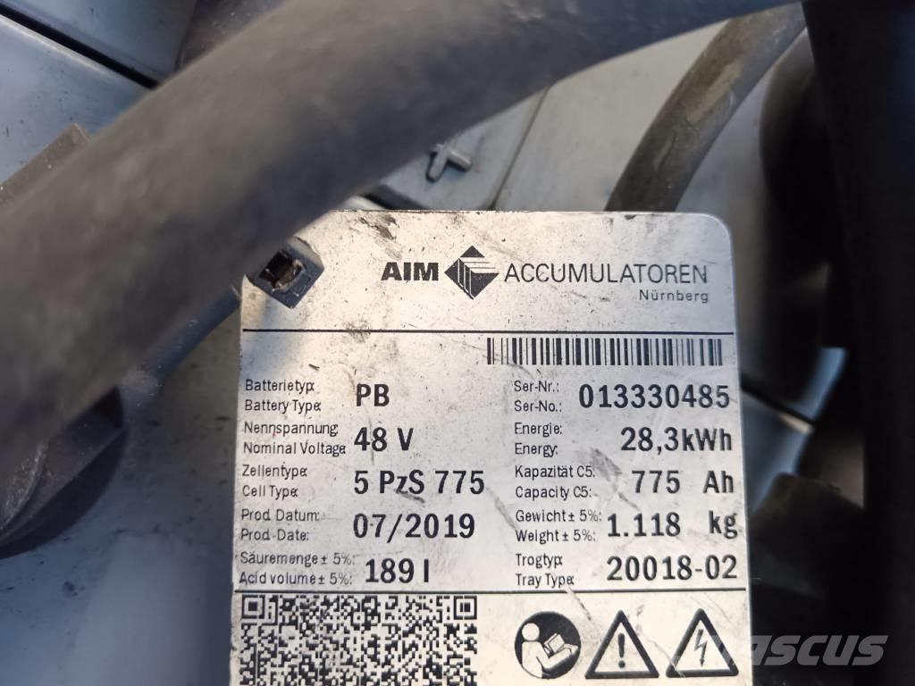 Linde E16H-02-386 Elektromos targoncák