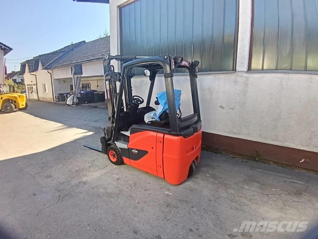 Linde E16H-02-386 Elektromos targoncák