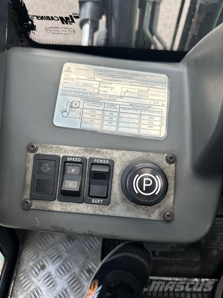 Mitsubishi FD40N Dízel targoncák