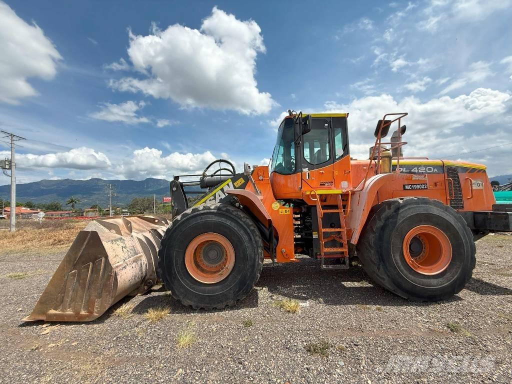 Doosan DL420A Gumikerekes homlokrakodók