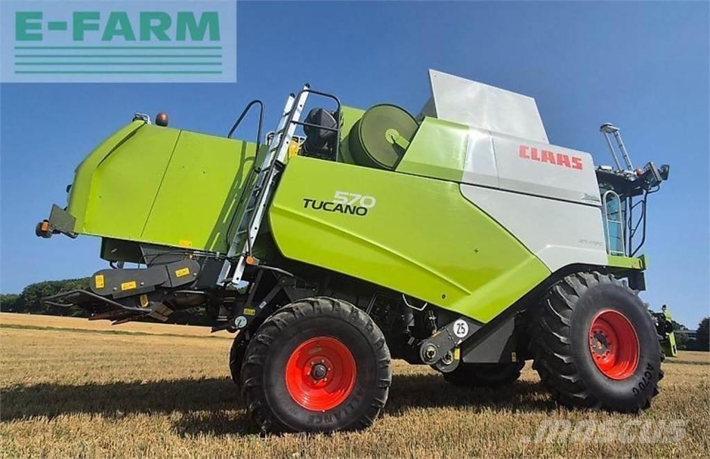 CLAAS tucano 570 Kombájnok