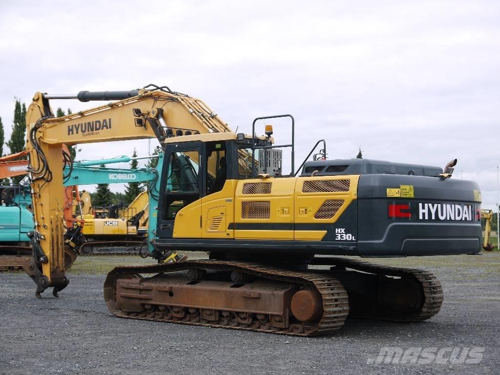 Hyundai HX 330 L Lánctalpas kotrók