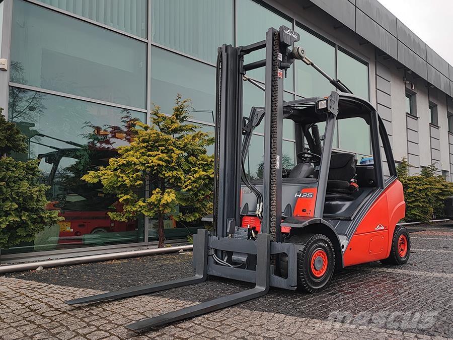 Linde H25D Dízel targoncák
