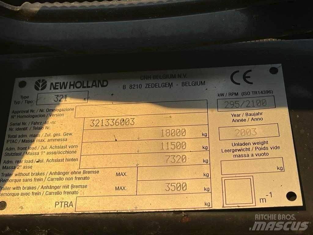 New Holland CX 880 Kombájnok