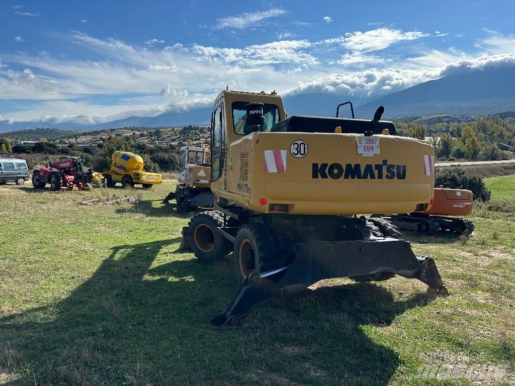 Komatsu PW 170-6 Gumikerekes kotrók