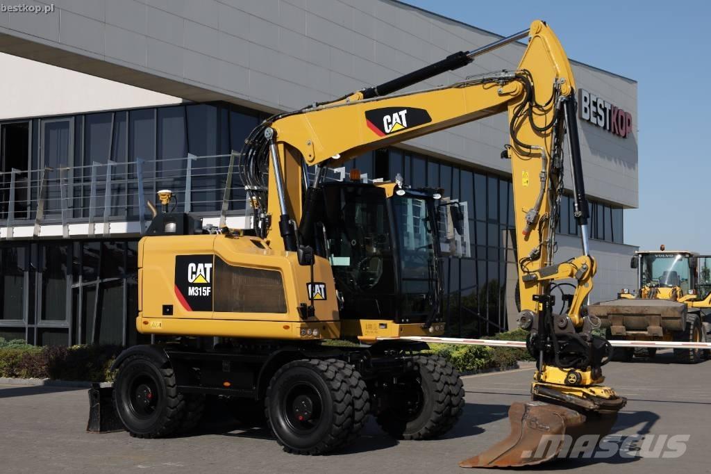 CAT M 315 F Gumikerekes kotrók