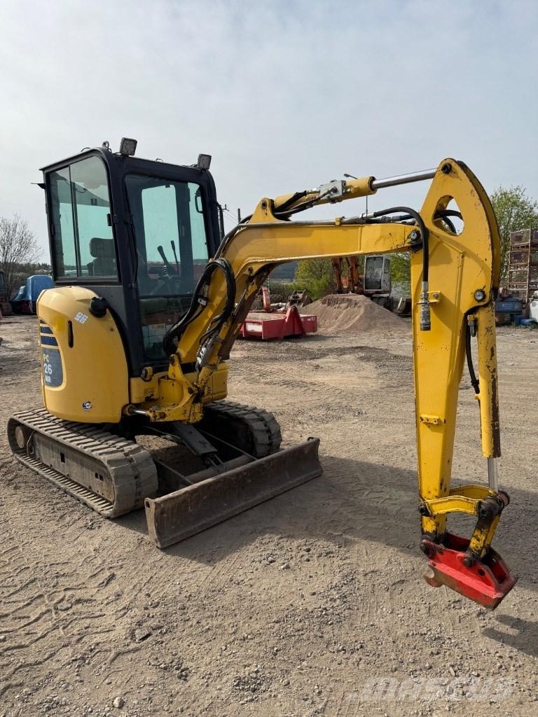 Komatsu PC 26 MR Mini kotrók < 7t