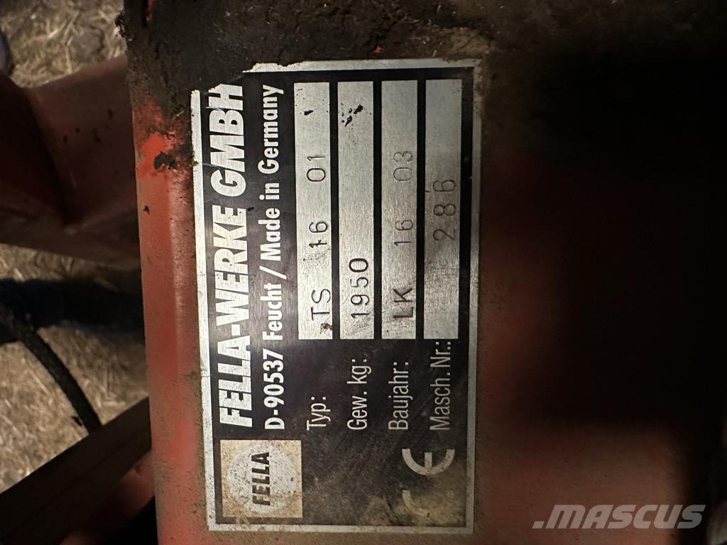 Fella TS 1601 Rendforgatók