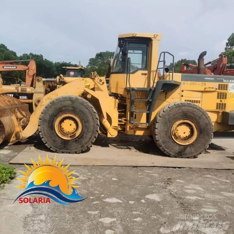 Komatsu WA 500-3 Gumikerekes homlokrakodók