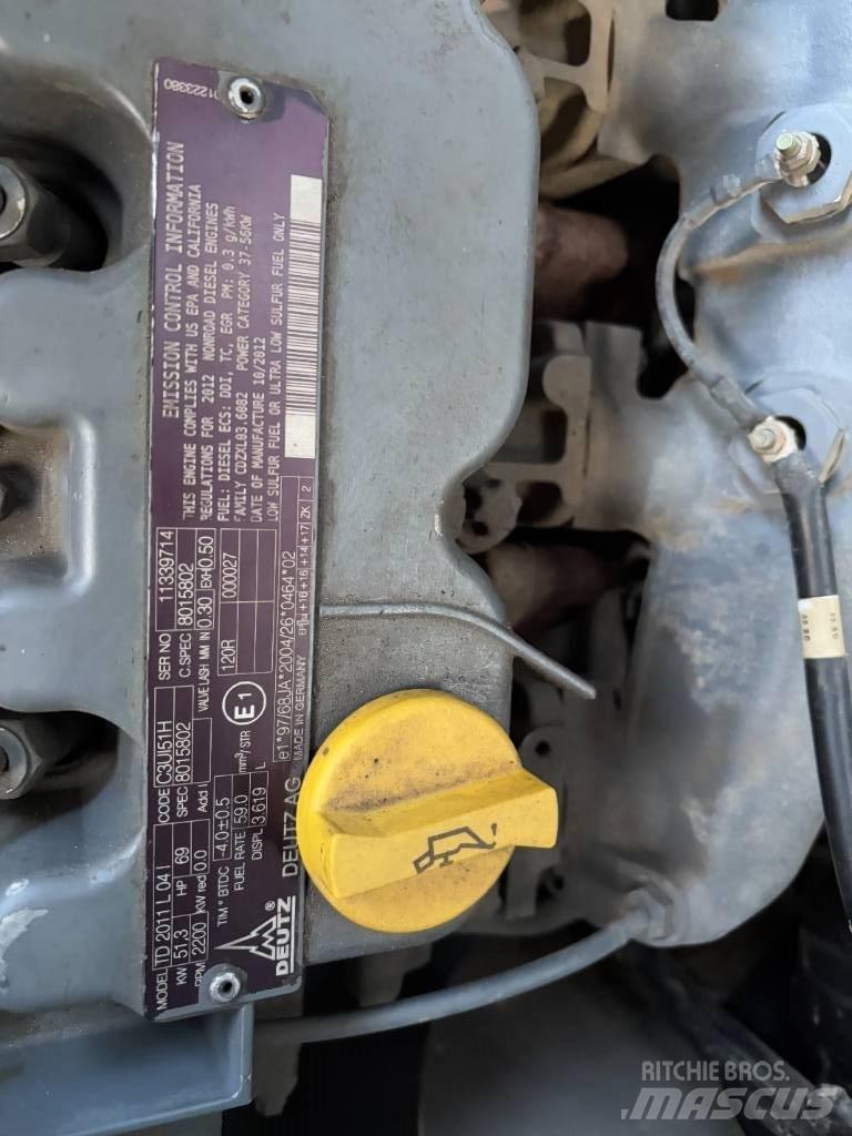 Atlas AR 65 Gumikerekes homlokrakodók