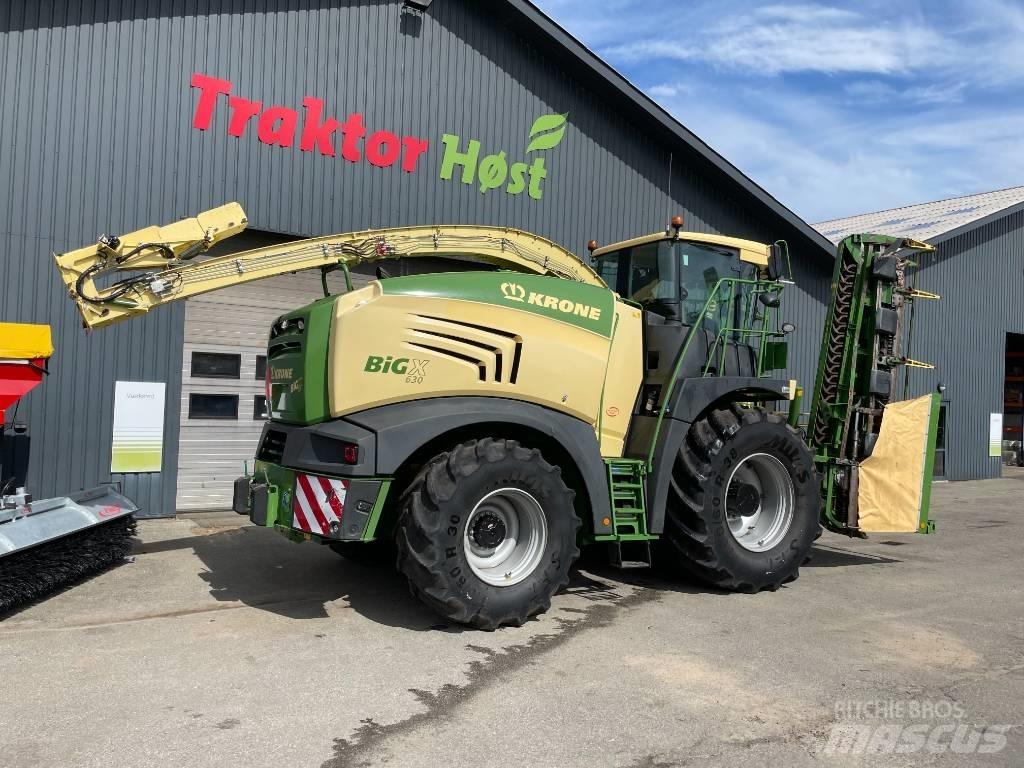 Krone Big X 630 Önjáró szecskázók