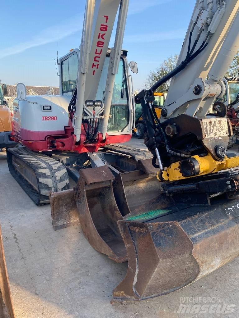 Takeuchi TB 290 Mini kotrók < 7t