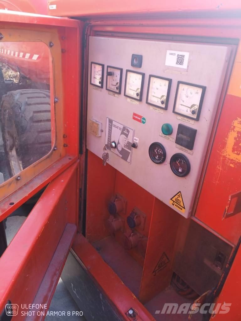 Gesan DPS 100 Dízel áramfejlesztők