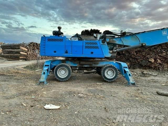 Terex Fuchs MHL 360 Gumikerekes kotrók