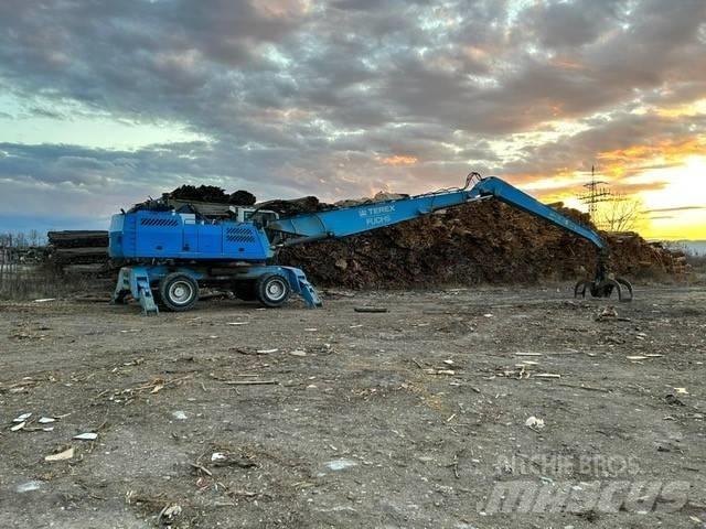 Terex Fuchs MHL 360 Gumikerekes kotrók