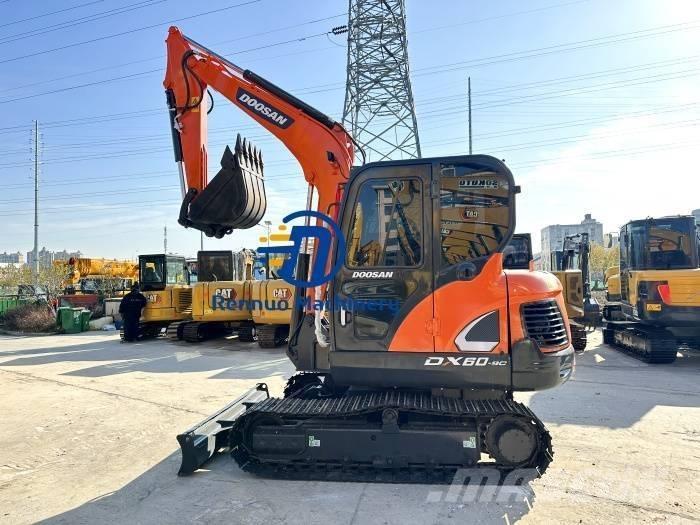 Doosan DX 60 Mini kotrók < 7t