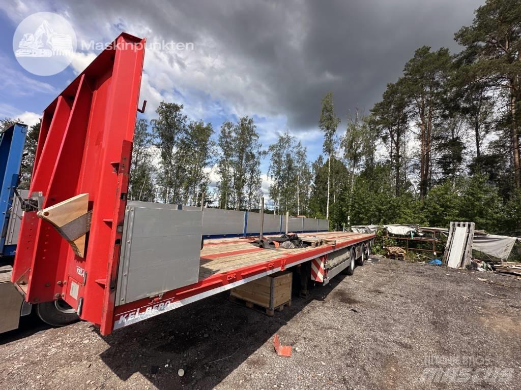 Kel-Berg S 600 H Platós / Ponyvás félpótkocsik