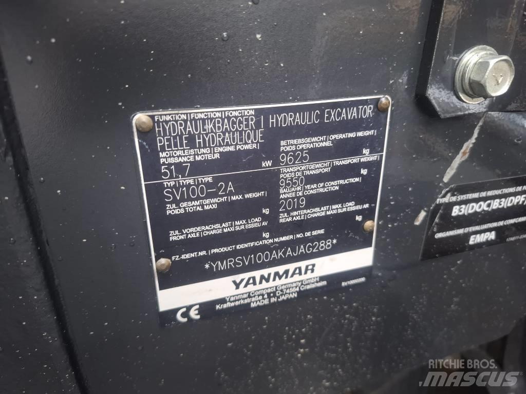 Yanmar SV 100-2A Közepes (midi) kotrók 7 t - 12 t