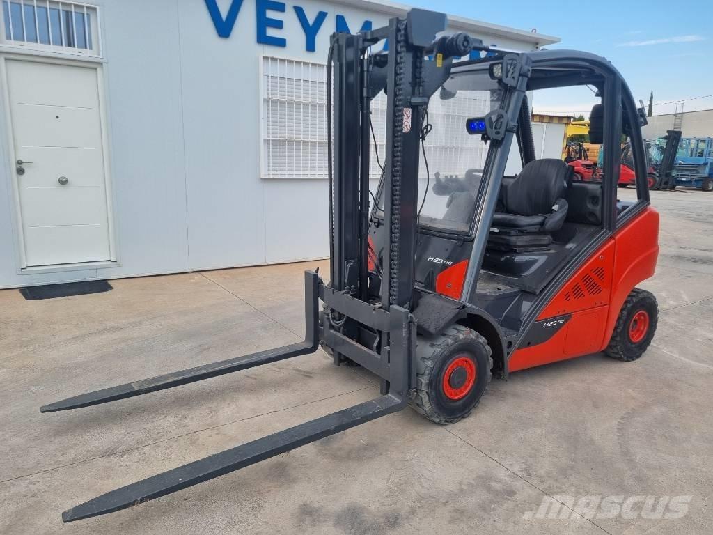Linde H 25 D-02 Dízel targoncák