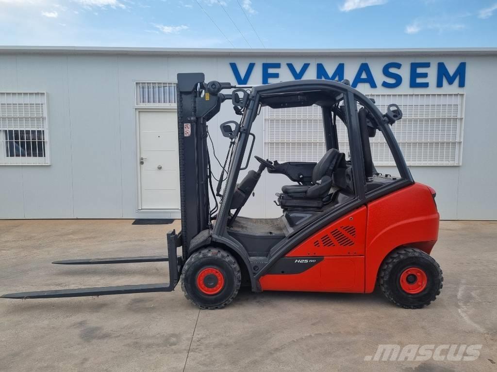 Linde H 25 D-02 Dízel targoncák