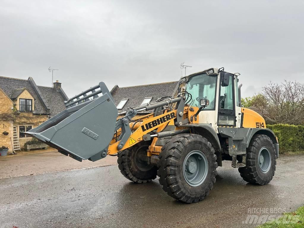 Liebherr 514 STEREO Gumikerekes homlokrakodók