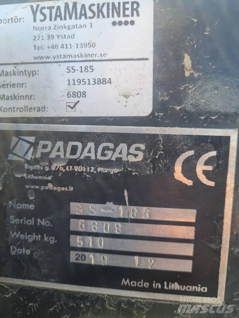 Padagas SS-185 Kefék