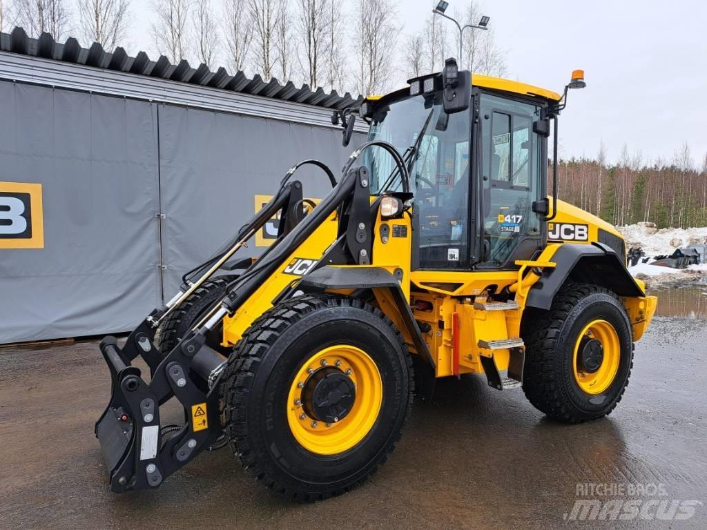 JCB 417 HT Gumikerekes homlokrakodók