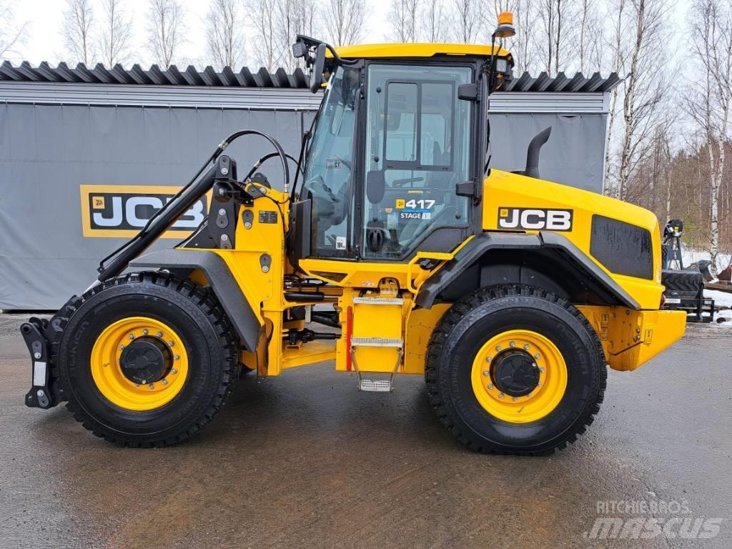 JCB 417 HT Gumikerekes homlokrakodók