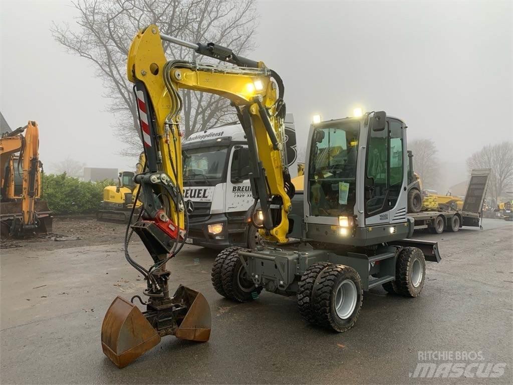 Wacker Neuson EW65 Gumikerekes kotrók