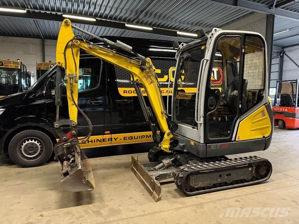 Wacker Neuson ET18 Mini kotrók < 7t