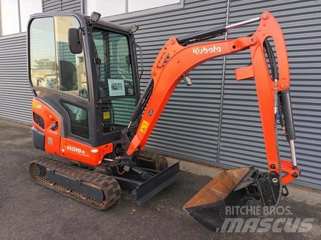 Kubota kx019-4 Mini kotrók < 7t